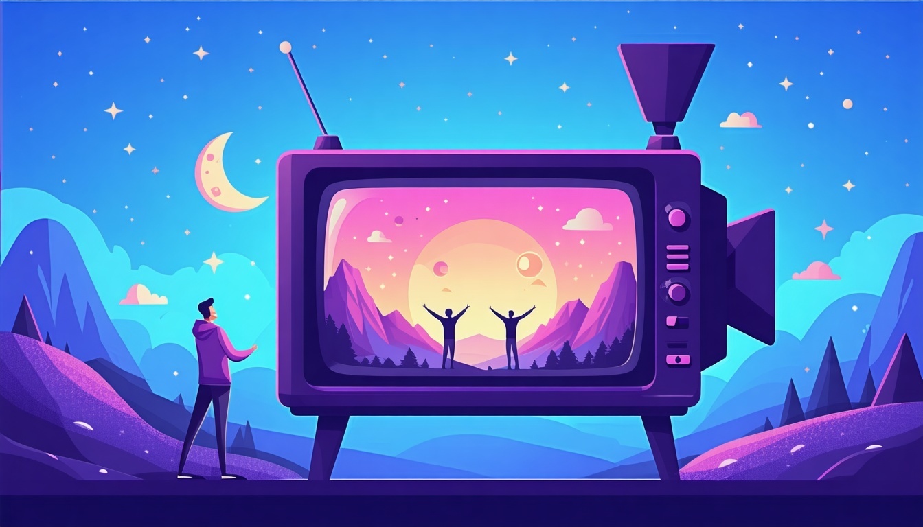 attraction videos flat vector-1