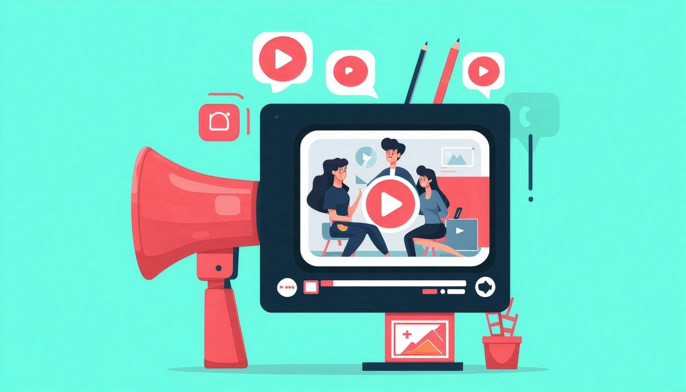 planning first video flat vector