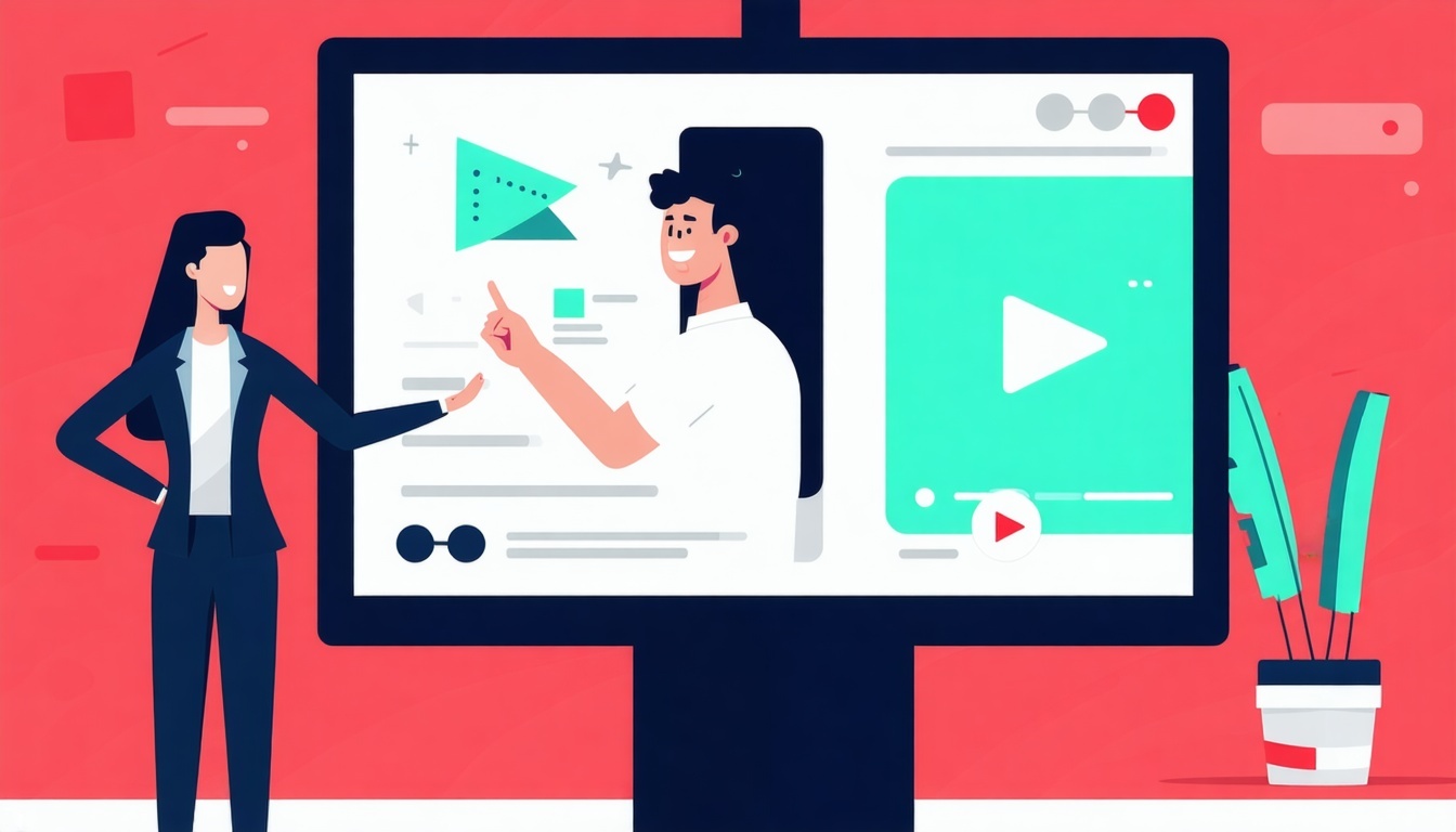 startup needing explainer videos flat vector