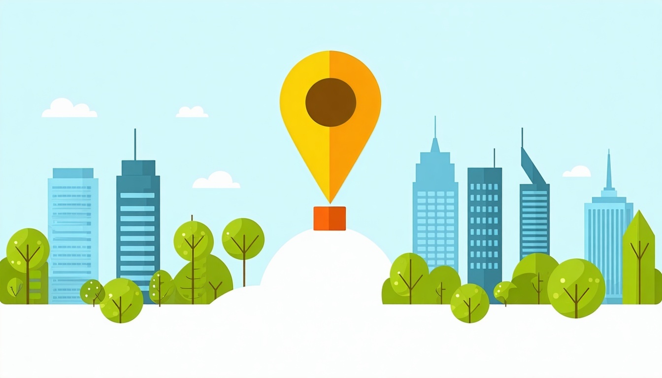 strategic location affordability flat vector