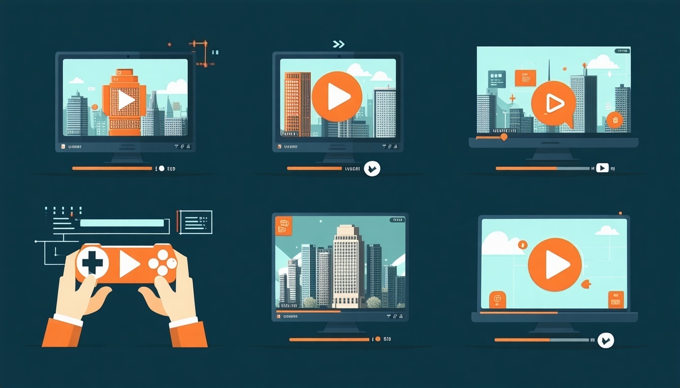 video styles corporate flat vector-1